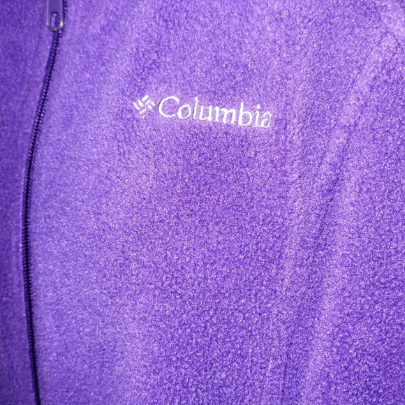 Columbia fleece jacket purple colorway - Picture 2 of 7